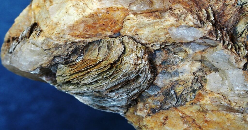 mica metal sample