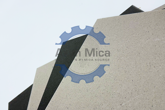 Axim Mica logo set against a white background, representing the brand's expertise in mica paper thin materials