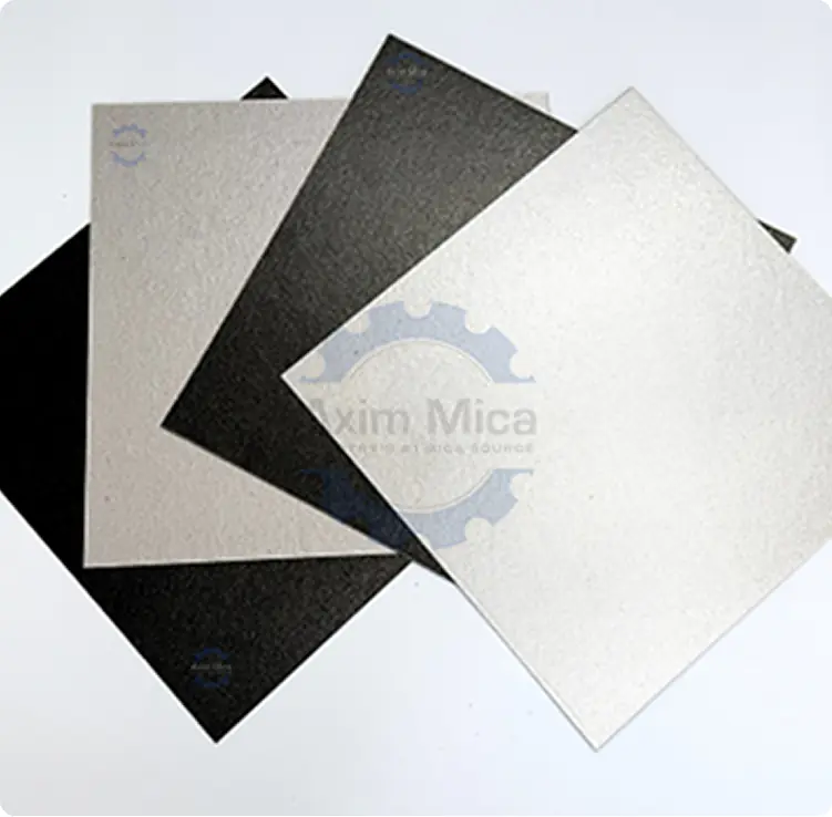 Mica sheets providing high dielectric strength for electronics and high-voltage circuits