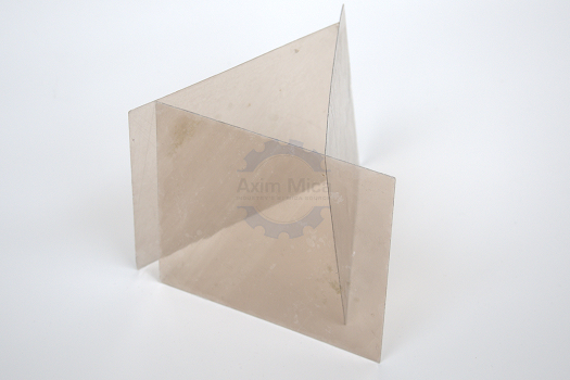 Clear, heat-resistant stove mica windows for wood and pellet stoves